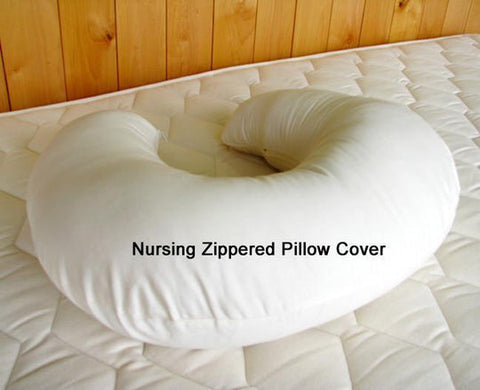 Holy Lamb Organics Nursing Pillow Cover. Chemical free.