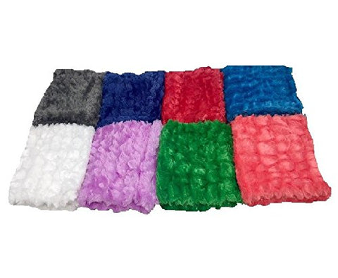 A set of Pillowtex Plush headbands in various colors on a white background.