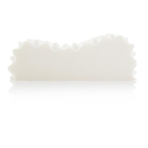 A Malouf Convoluted Contour Latex soap bar on a surface.