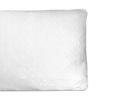 A white Pillowtex Tencel Pillow Cover on a white background.